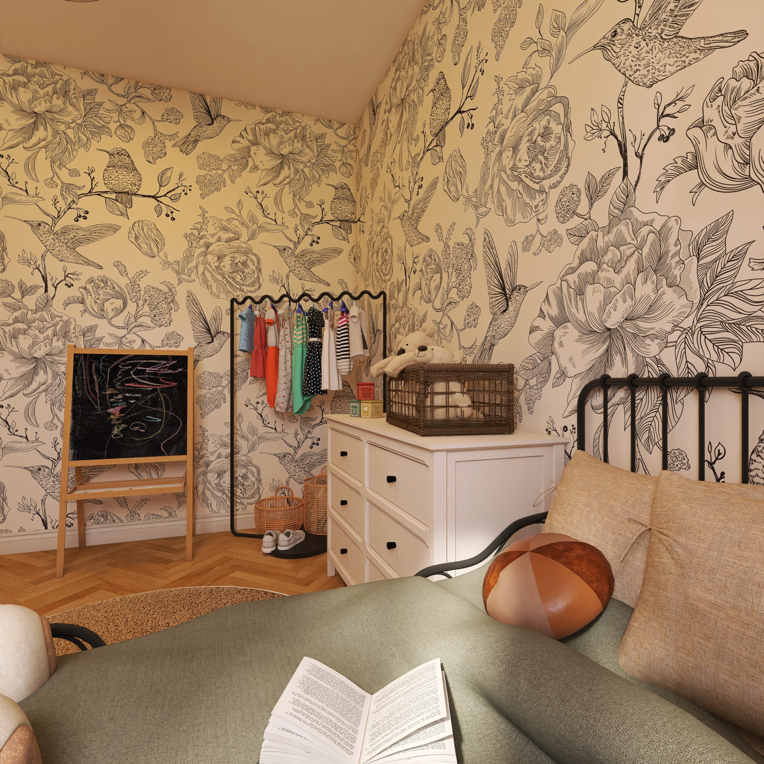 papier peint chambre enfant